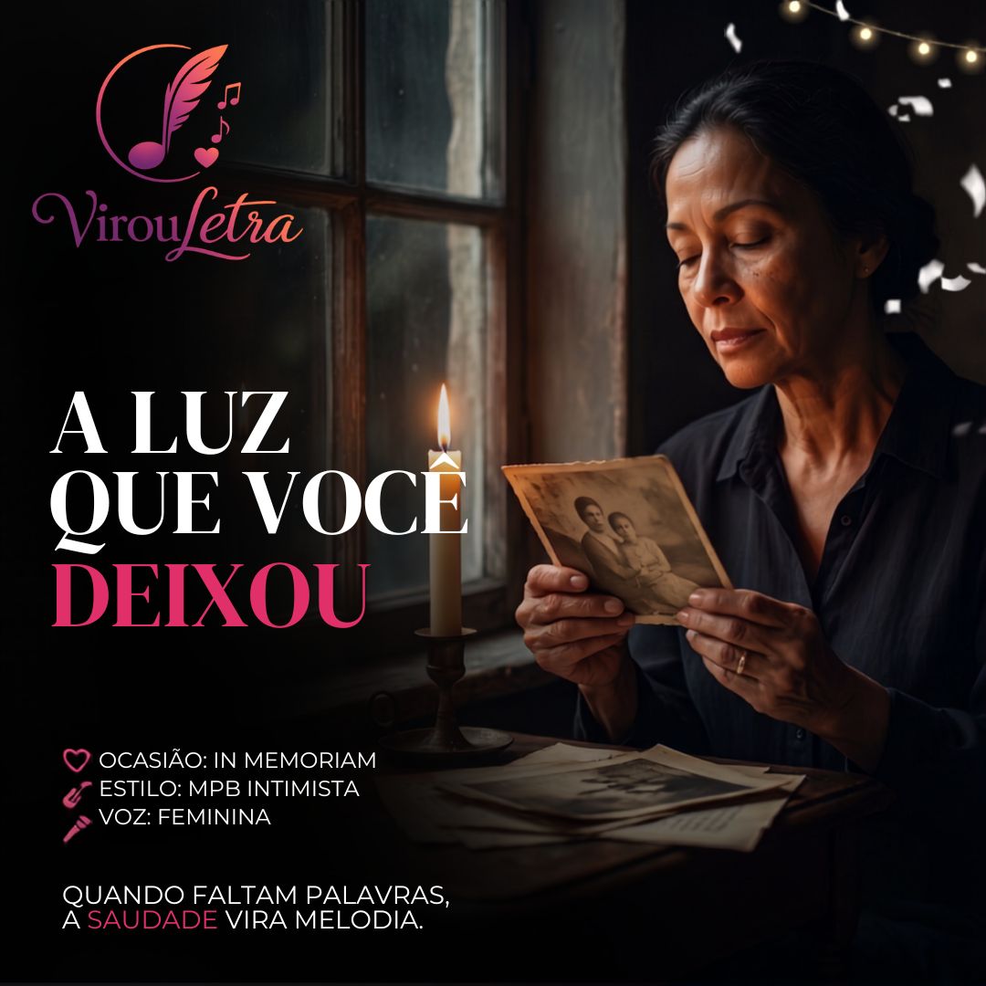 Capa — A Luz Que Você Deixou