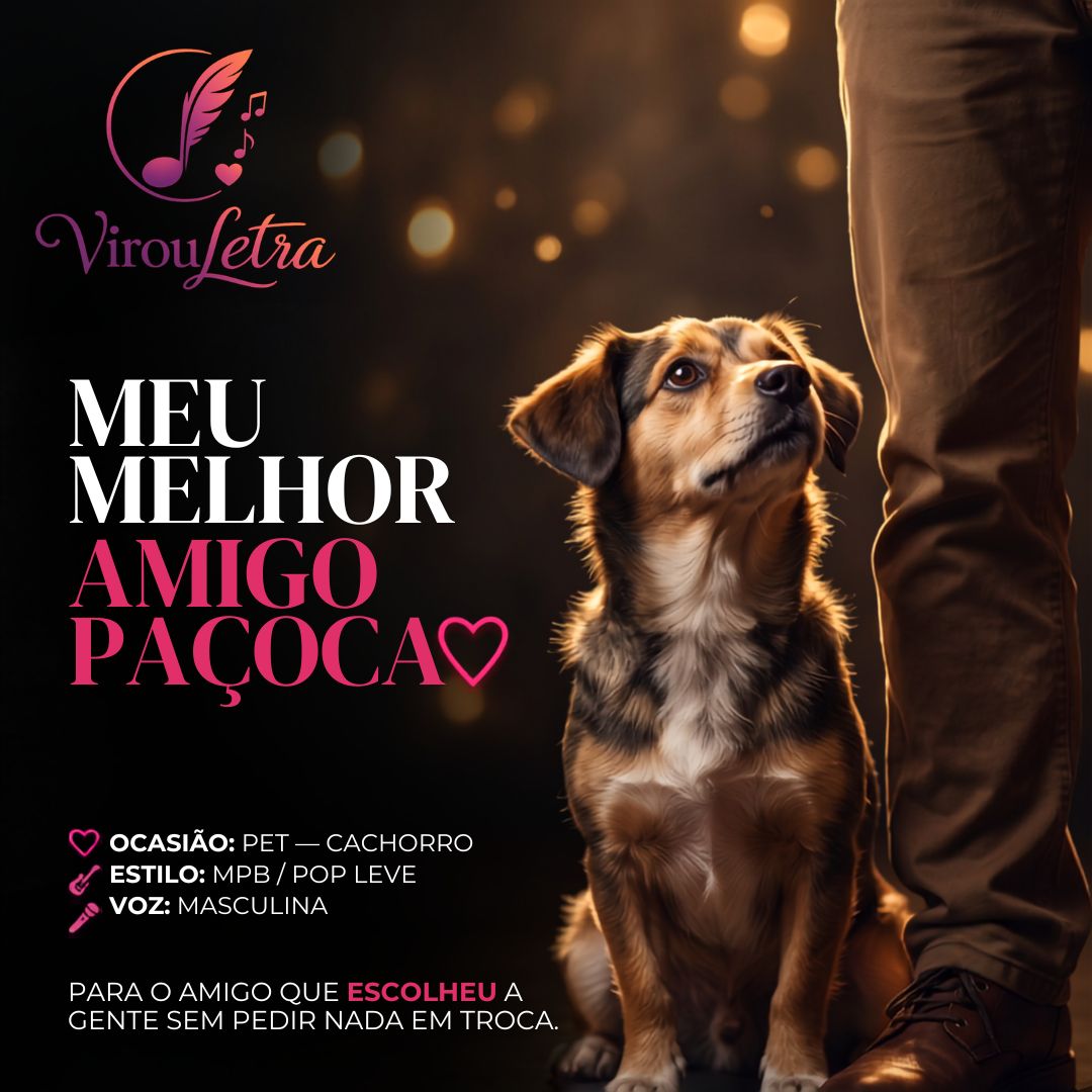 Capa — Meu Melhor Amigo Paçoca
